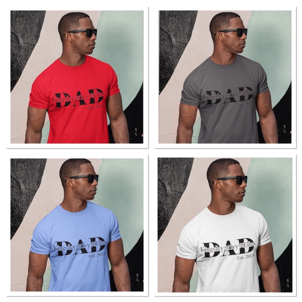 COPY - FATHERS DAY T SHIRT - Picture 1 of 7